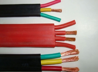 KF46GB、YF46GB、JF46GB耐高温扁电缆