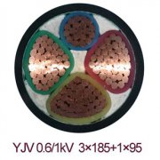 YJV-0.6/1KV 3*185+1*95交联电力电缆